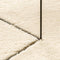 vidaXL - Vloerkleed - HUARTE - laagpolig - zacht - wasbaar - Ø - 160 - cm - crème