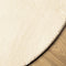 vidaXL - Vloerkleed - HUARTE - laagpolig - zacht - wasbaar - Ø - 160 - cm - crème