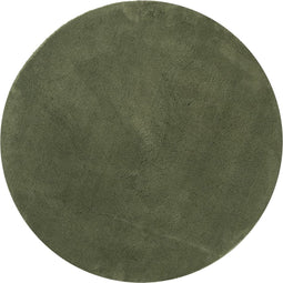 vidaXL - Vloerkleed - HUARTE - laagpolig - zacht - wasbaar - Ø - 200 - cm - bosgroen