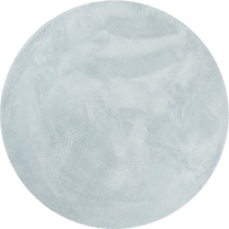 vidaXL - Vloerkleed - HUARTE - laagpolig - zacht - wasbaar - Ø - 200 - cm - blauw