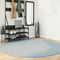 vidaXL - Vloerkleed - HUARTE - laagpolig - zacht - wasbaar - Ø - 200 - cm - blauw