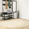 vidaXL - Vloerkleed - HUARTE - laagpolig - zacht - wasbaar - Ø - 200 - cm - crème