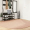 vidaXL - Vloerkleed - HUARTE - laagpolig - zacht - wasbaar - Ø - 200 - cm - roze
