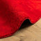 vidaXL - Vloerkleed - HUARTE - laagpolig - zacht - wasbaar - Ø - 200 - cm - rood