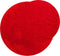 vidaXL - Vloerkleed - HUARTE - laagpolig - zacht - wasbaar - Ø - 200 - cm - rood