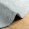 vidaXL - Vloerkleed - HUARTE - laagpolig - zacht - wasbaar - Ø - 200 - cm - blauw