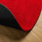 vidaXL - Vloerkleed - HUARTE - laagpolig - zacht - wasbaar - Ø - 200 - cm - rood