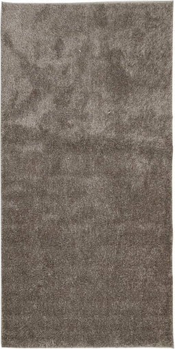 vidaXL - Vloerkleed - ISTAN - hoogpolig - glanzend - 100x200 - cm - grijs