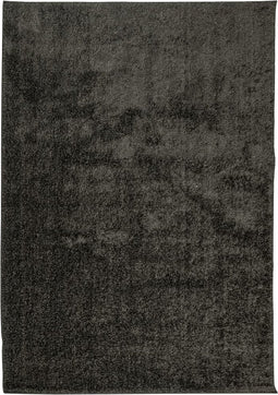 vidaXL - Vloerkleed - ISTAN - hoogpolig - glanzend - 120x170 - cm - antracietkleurig