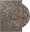 vidaXL - Vloerkleed - ISTAN - hoogpolig - glanzend - 120x170 - cm - grijs