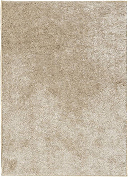 vidaXL - Vloerkleed - ISTAN - hoogpolig - glanzend - 200x280 - cm - beige