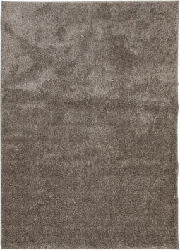 vidaXL - Vloerkleed - ISTAN - hoogpolig - glanzend - 200x280 - cm - grijs