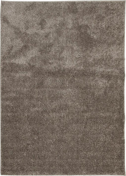 vidaXL - Vloerkleed - ISTAN - hoogpolig - glanzend - 240x340 - cm - grijs