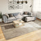 vidaXL - Vloerkleed - ISTAN - hoogpolig - glanzend - 240x340 - cm - beige