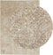 vidaXL - Vloerkleed - ISTAN - hoogpolig - glanzend - 240x340 - cm - beige