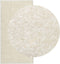 vidaXL - Vloerkleed - ISTAN - hoogpolig - glanzend - 80x150 - cm - crèmekleurig