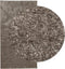 vidaXL - Vloerkleed - ISTAN - hoogpolig - glanzend - 80x150 - cm - grijs