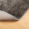 vidaXL - Vloerkleed - ISTAN - hoogpolig - glanzend - Ø - 100 - cm - grijs