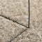vidaXL - Vloerkleed - ISTAN - hoogpolig - glanzend - Ø - 120 - cm - beige