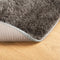 vidaXL - Vloerkleed - ISTAN - hoogpolig - glanzend - Ø - 120 - cm - grijs