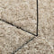 vidaXL - Vloerkleed - ISTAN - hoogpolig - glanzend - Ø - 160 - cm - beige