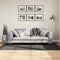 vidaXL - Vloerkleed - IZA - laagpolig - Scandinavisch - 100x200 - cm - antraciet