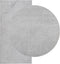 vidaXL - Vloerkleed - IZA - laagpolig - Scandinavisch - 100x200 - cm - grijs