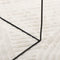 vidaXL - Vloerkleed - IZA - laagpolig - Scandinavisch - 100x200 - cm - crèmekleurig