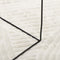 vidaXL - Vloerkleed - IZA - laagpolig - Scandinavisch - 120x170 - cm - crèmekleurig