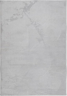 vidaXL - Vloerkleed - IZA - laagpolig - Scandinavisch - 160x230 - cm - grijs