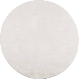 vidaXL - Vloerkleed - IZA - laagpolig - Scandinavisch - à - 80 - cm - crèmekleurig