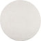 vidaXL - Vloerkleed - IZA - laagpolig - Scandinavisch - Ø - 120 - cm - crèmekleurig