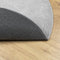 vidaXL - Vloerkleed - IZA - laagpolig - Scandinavisch - Ø - 200 - cm - grijs