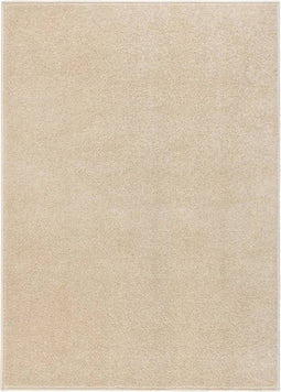 vidaXL - Vloerkleed - kortpolig - 120x170 - cm - beige