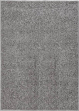 vidaXL - Vloerkleed - kortpolig - 120x170 - cm - grijs
