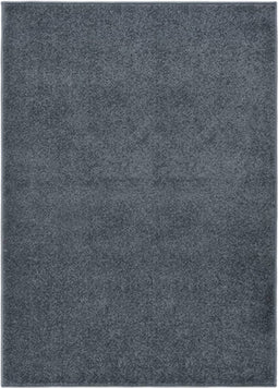 vidaXL - Vloerkleed - kortpolig - 140x200 - cm - antracietkleurig