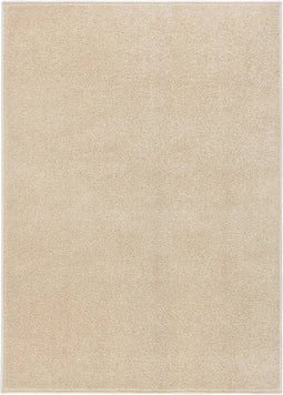 vidaXL - Vloerkleed - kortpolig - 140x200 - cm - beige