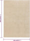 vidaXL - Vloerkleed - kortpolig - 140x200 - cm - beige