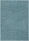 vidaXL - Vloerkleed - kortpolig - 140x200 - cm - blauw