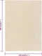 vidaXL - Vloerkleed - kortpolig - 140x200 - cm - crèmekleurig