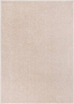 vidaXL - Vloerkleed - kortpolig - 140x200 - cm - donkerbeige