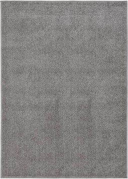 vidaXL - Vloerkleed - kortpolig - 140x200 - cm - grijs