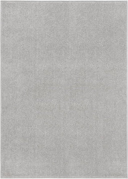 vidaXL - Vloerkleed - kortpolig - 140x200 - cm - lichtgrijs