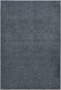 vidaXL - Vloerkleed - kortpolig - 160x230 - cm - antracietkleurig