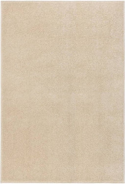 vidaXL - Vloerkleed - kortpolig - 160x230 - cm - beige