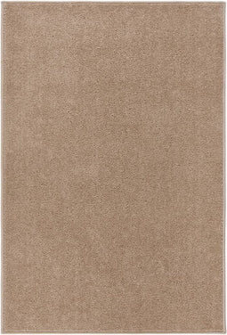 vidaXL - Vloerkleed - kortpolig - 160x230 - cm - bruin