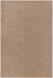vidaXL - Vloerkleed - kortpolig - 160x230 - cm - bruin