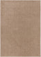 vidaXL - Vloerkleed - kortpolig - 240x340 - cm - bruin