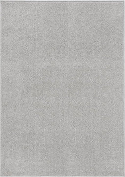 vidaXL - Vloerkleed - kortpolig - 240x340 - cm - lichtgrijs