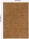 vidaXL - Vloerkleed - lussenpool - handgemaakt - 160x230 - cm - jute - en - katoen
